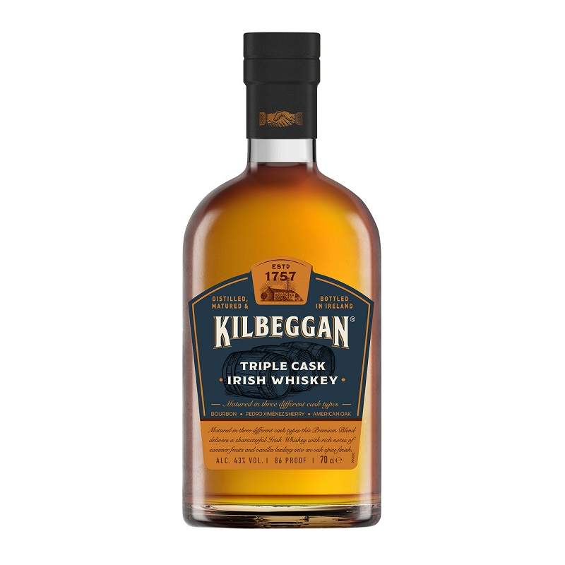 Kilbeggan Triple Cask 0,7 l 43% Kilbeggan Triple Cask 0,7 l 43%