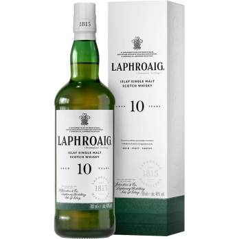 Whisky Laphroaig 10-letnia 0,7 l 40% – torfowa whisky single malt z Islay