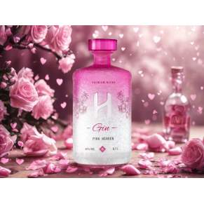 Gin H Dry Pink 40% 0,7l
