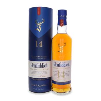 Whisky Glenfiddich 14 YO Bourbon Barrel Reserve 0,7 l 43%