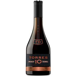Brandy Torres 10 Smoked Barrel 0,7 l 38% – hiszpańska brandy dojrzewająca w beczkach wędzonych