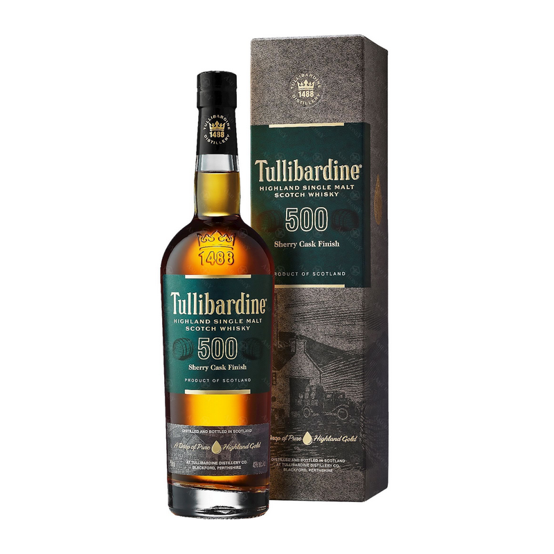 Whisky Tullibardine 500 Sherry Cask 0,7 l 43% Whisky Tullibardine 500 Sherry Cask 0,7 l 43%
