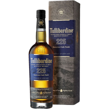 Whisky Tullibardine 225 Sauternes Finish 0,7 l 40% – szkocka single malt finiszowana w beczkach po Sauternes