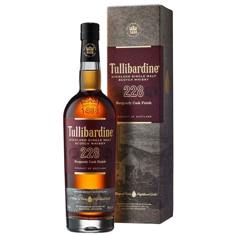Whisky Tullibardine 228 Burgundy Finish 0,7 l 43%