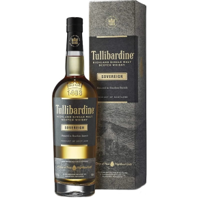 Whisky Tullibardine Sovereign 0,7 l 43% – szkocka single malt dojrzewająca w beczkach po bourbonie