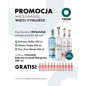 Bohema 0,5l 40% PROMOCJA, WIĘCEJ MIXUJESZ, WIĘCEJ ZYSKUJESZ!