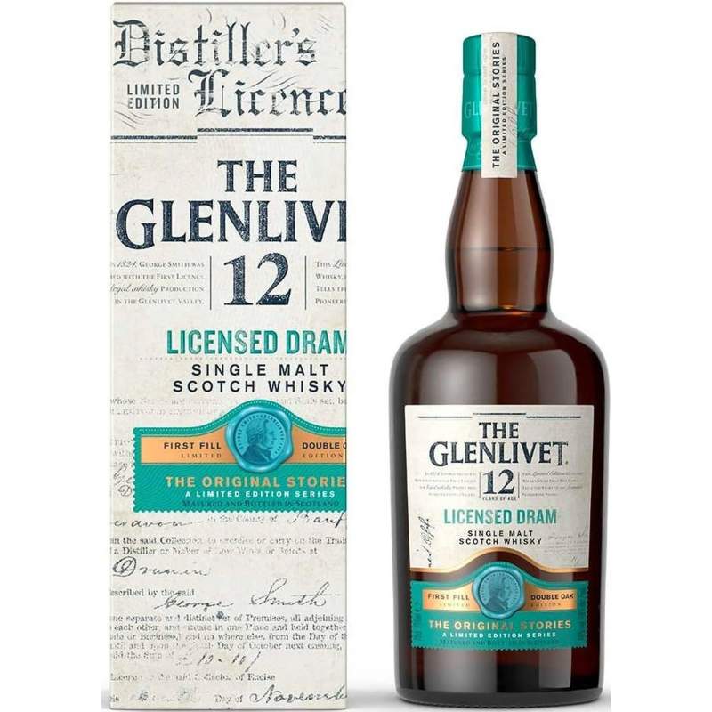 Whisky The Glenlivet Licensed Dram 0,7 l 48% Whisky The Glenlivet Licensed Dram 0,7 l 48%