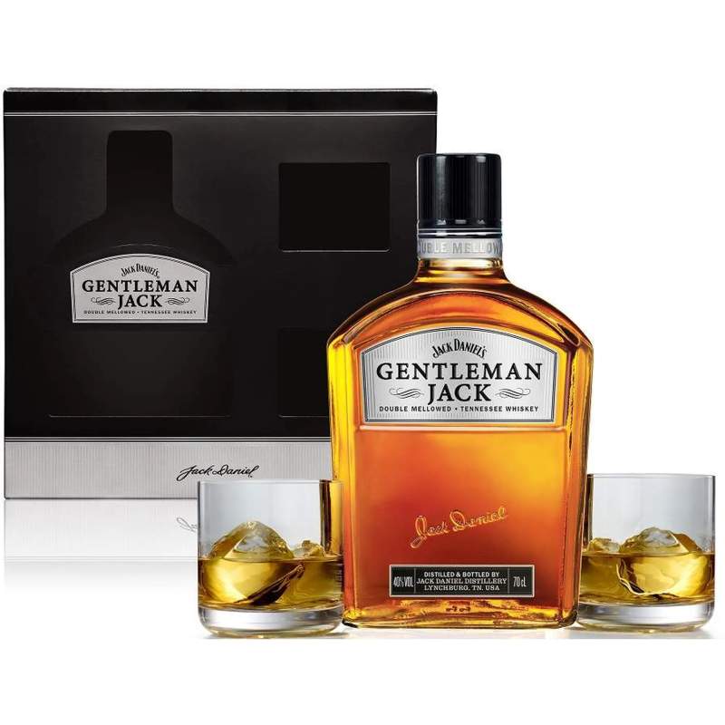 Whiskey Gentleman Jack + 2 szklanki 0,7l 40%