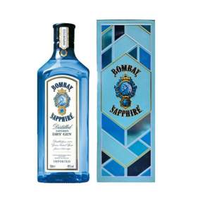 Bombay Sapphire 0,7l 40% + tuba – Gin