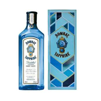 Bombay Sapphire 0,7l 40% + tuba – Gin
