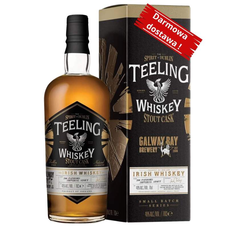 Teeling Small Batch Stout Cask 46% 0,7l Teeling Small Batch Stout Cask 46% 0,7l