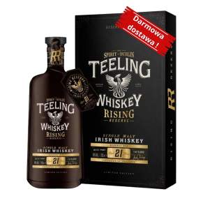 Whisky Teeling Rising Reserve 21 YO 0,7 l 46% – luksusowa irlandzka whisky single malt