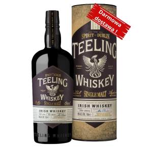 Whisky Teeling Single Malt 0,7 l 46% – irlandzka whisky single malt finiszowana w beczkach po winie
