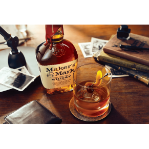 Maker's Mark 0,7l 45% + szklanki – Zestaw Prezentowy