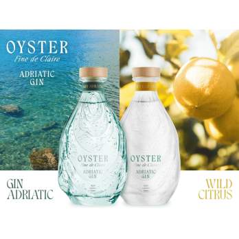 Oyster Fine de Claire Adriatic Gin 42,5% 0,7l