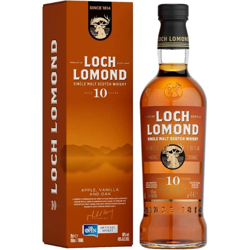 Whisky Loch Lomond 10YO Apple, Vanilla & Oak 0,7l 40% Whisky Loch Lomond 10YO Apple, Vanilla & Oak 0,7l 40%