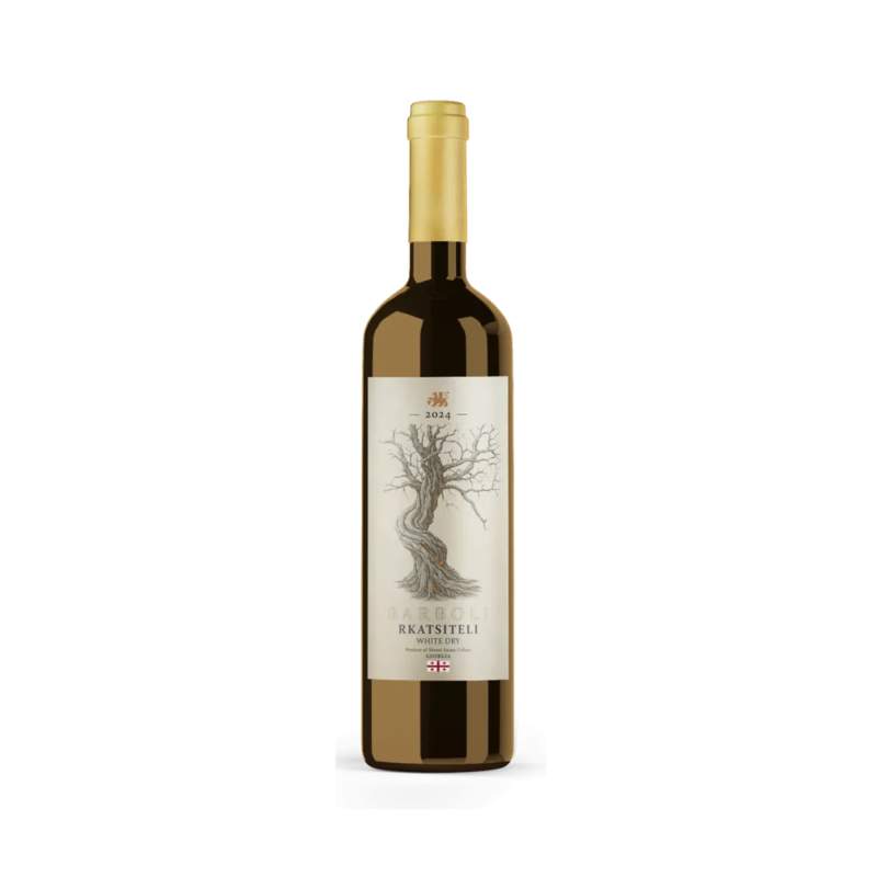 Wino Barboli Rkatsiteli białe wytrawne 0,75l 12% Wino Barboli Rkatsiteli białe wytrawne 0,75l 12%