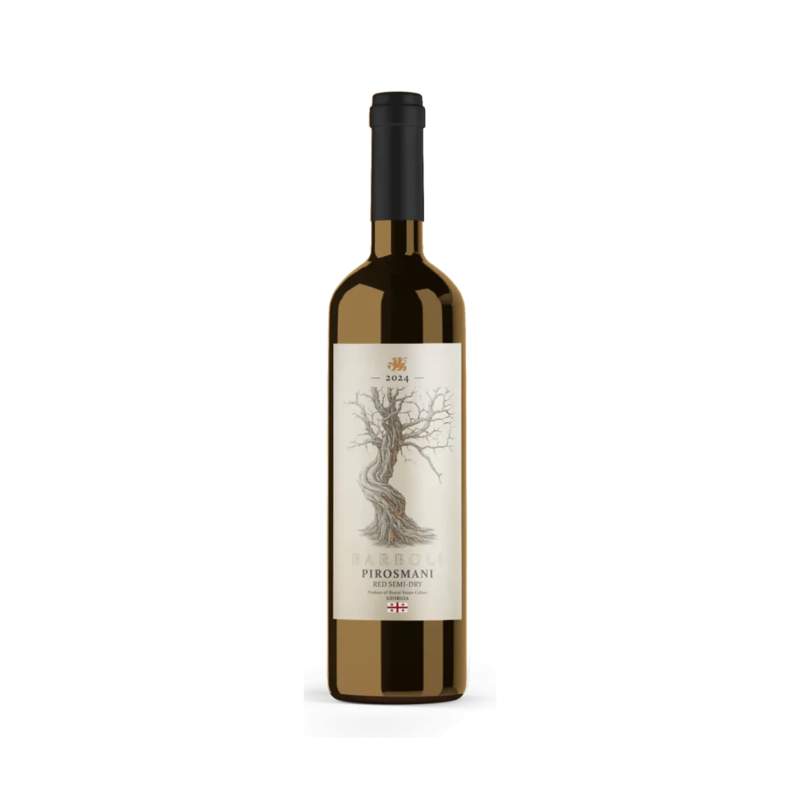 Wino Barboli Pirosmani czerwone półwytrawne 0,75l 12%
