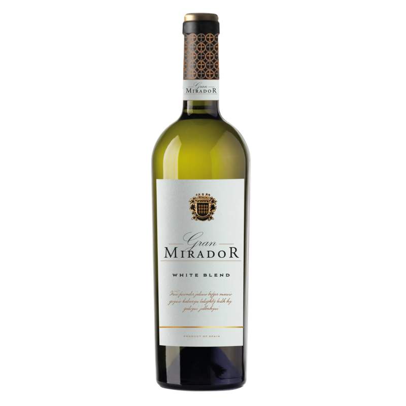 Wino Gran Mirador White Blend Białe półwytrawne 0,75l 12%