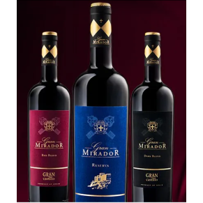 Wino Gran Mirador Dark Blend Czerwone Półwytrawne 0,75 l 12,5%