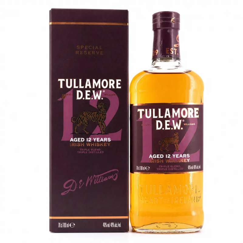 Whisky Tullamore D.E.W. 12 YO 40% 0,7L