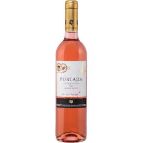 Wino Portada Różowe Półsłodkie 0,75 l | 2K Galeria Alkoholi