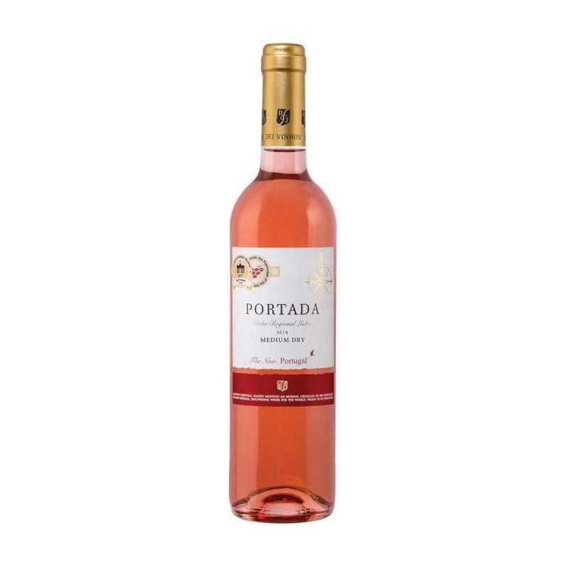 Wino Portada Różowe Półwytrawne 0,75l 11%