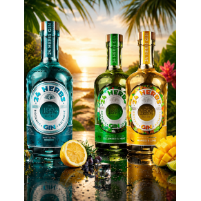 Gin 24 Herbs Mango & Lime 37,5% 0,7 l