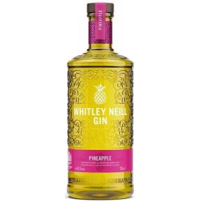 Whitley Neill Pineapple Gin 0,7 l 41,3% – aromatyczny gin premium z nutami dojrzałego ananasa, cytrusów i jałowca. Idealny do gi