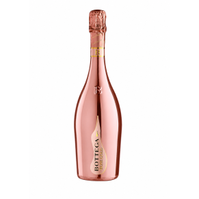 Bottega Rosé Gold 0,75 l 11% – eleganckie włoskie wino musujące Brut z odmian Pinot Nero. Delikatne bąbelki, owocowy aromat i wy