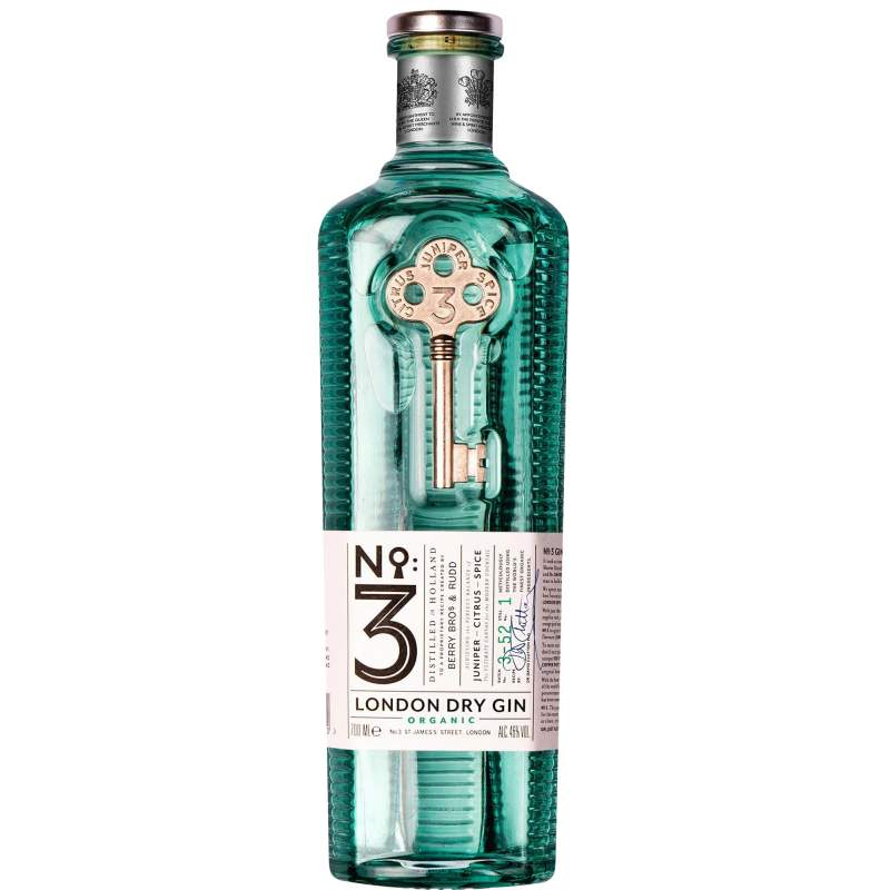 Gin No.3 Organic London Dry Gin 0,7 l 46%