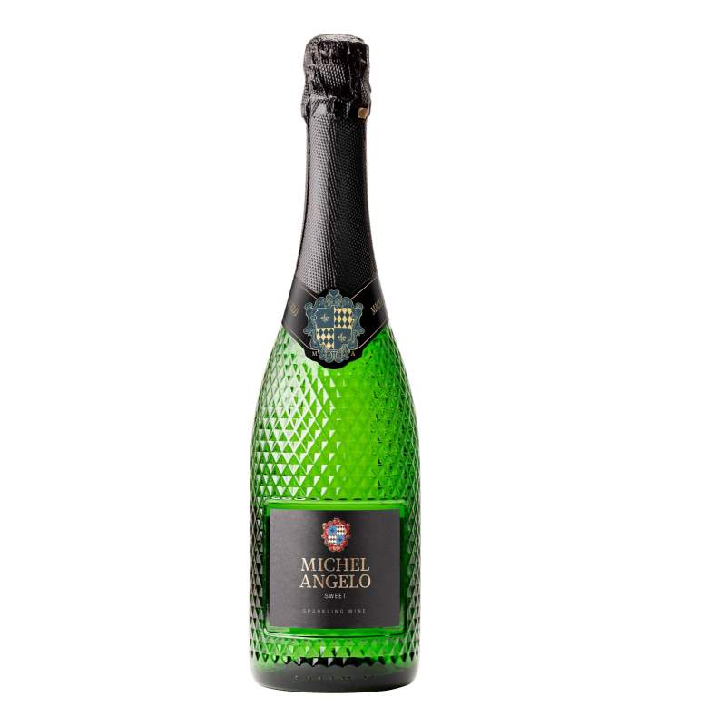 Wino Musujące Michel Angelo Białe Słodkie 0,75l 11%