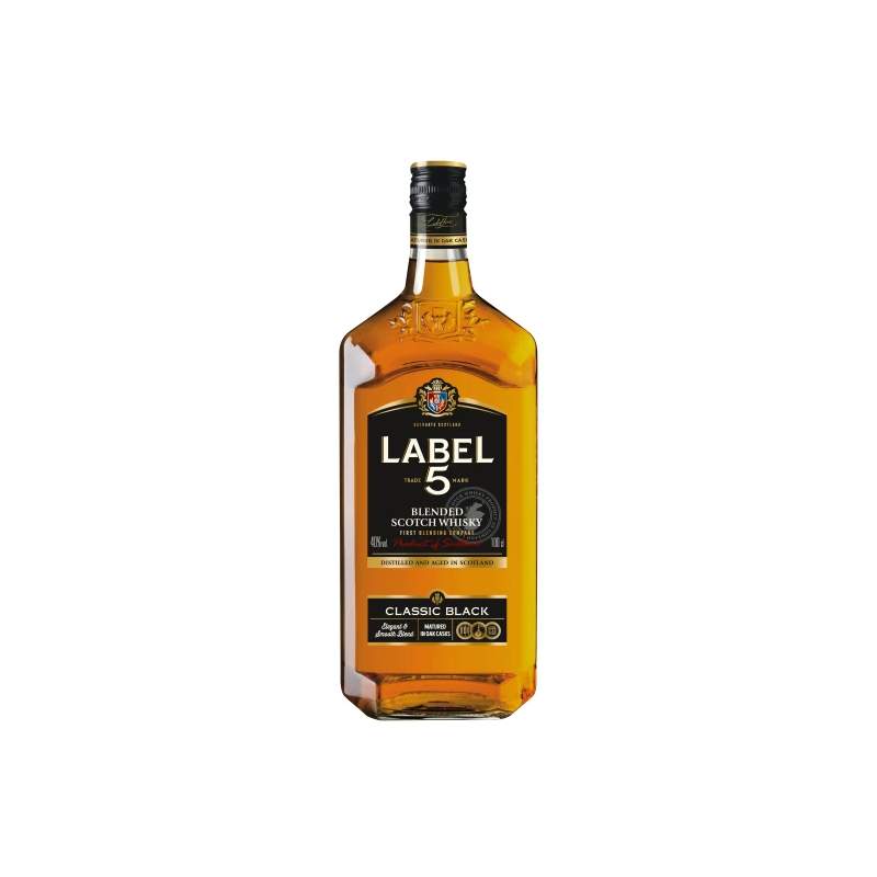 Whisky Label 5 Classic Black 40% 1,0l