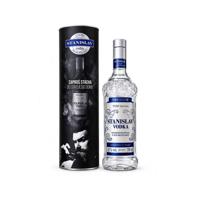 Wódka Stanislav Luxury 0,7 l 40% – tuba