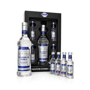 Wódka Stanislav Premium + 4 Miniaturki 40% 0,7l – Zestaw Prezentowy