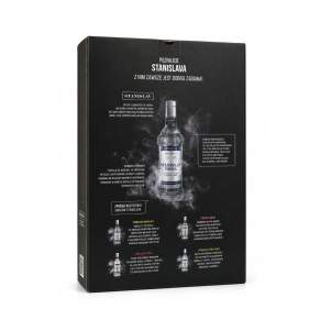 Wódka Stanislav Premium + 4 Miniaturki 40% 0,7l – Zestaw Prezentowy