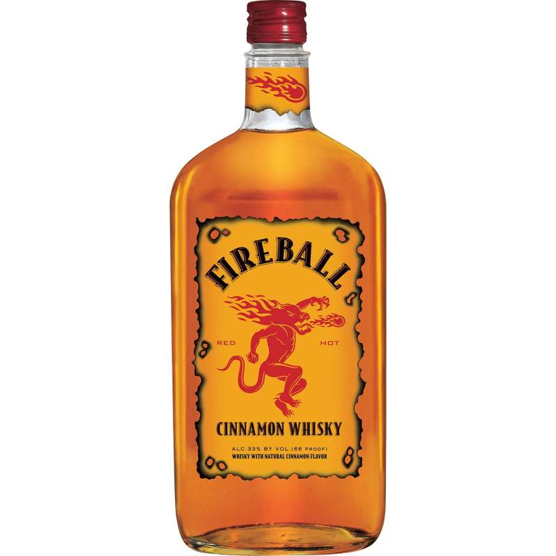 Whisky Fireball Cinnamon Whisky Liqueur 33% 0,7l