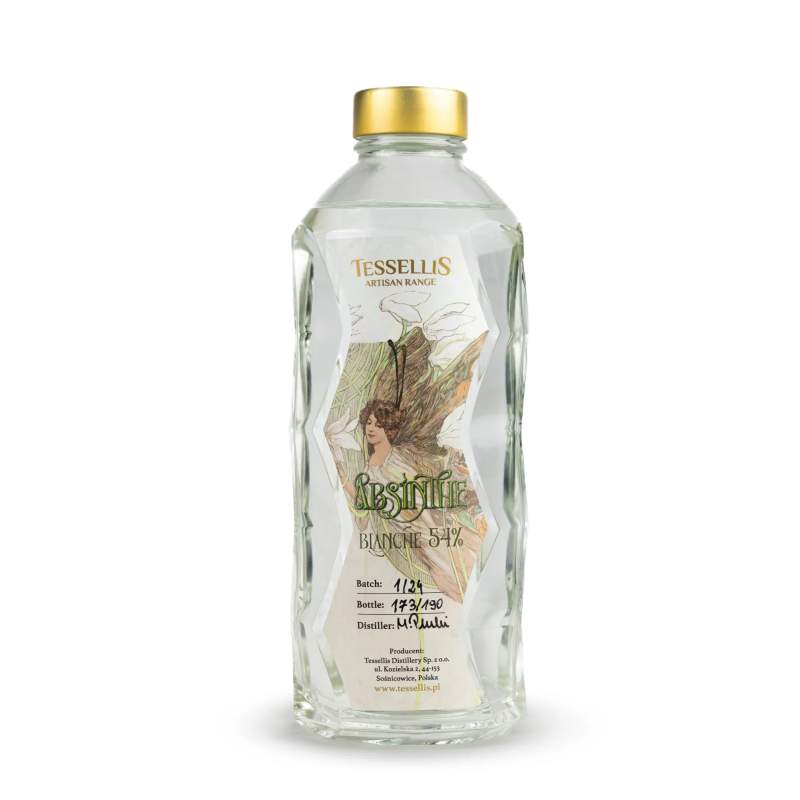 Absynt Tessellis Absinthe Blanche 54% 0,7l Absynt Tessellis Absinthe Blanche 54% 0,7l