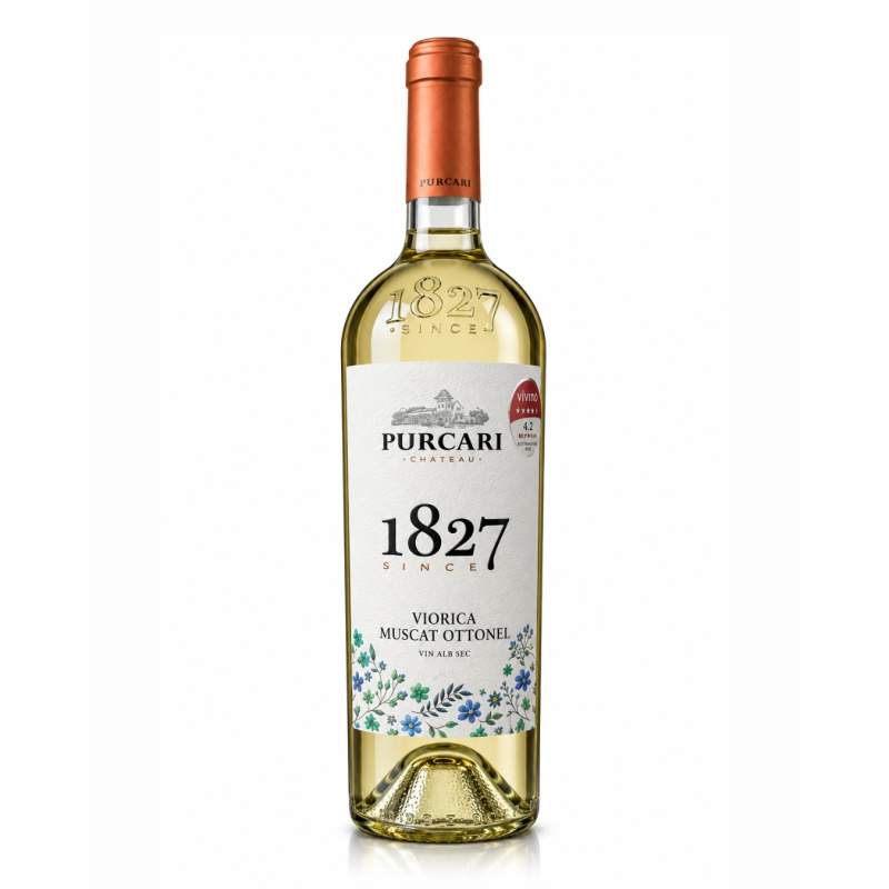 Purcari 1827 Viorica Białe Wytrawne  0,75l 13%