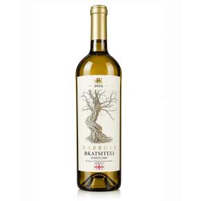 Barboli Rkatsiteli White Dry 0,75l 12% – Gruzińskie wino SHUMI