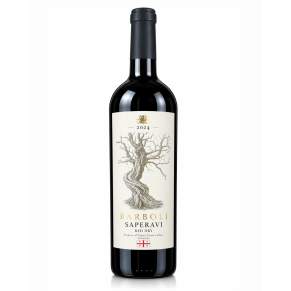 Barboli Saperavi Red Dry 0,75l 12,5% – Gruzińskie wino SHUMI