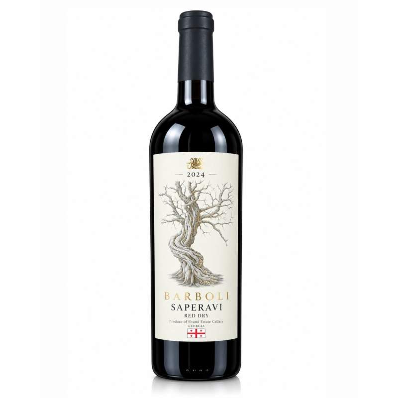 Wino Barboli Saperavi czerwone wytrawne 0,75l 12,5%