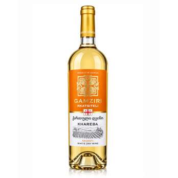 Wino Gamziri Rkatsiteli Białe Wytrawne 750ml