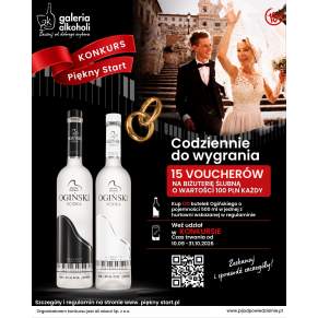 Ogiński 0,5l 40%+ miniaturki
