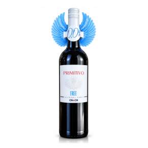 Wino Cin Cin Bezalkoholowe Primitivo Czerwone 0,75 l | 2K Galeria Alkoholi