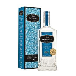 Bleu d’Argent London Dry Gin 40% 0,7l w Etui