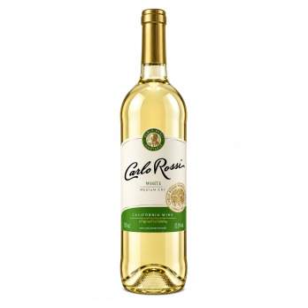 Carlo Rossi White Półwytrawne 10,5% 0,75l – Wino Białe