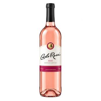 Wino Carlo Rossi Rosé 0,75 l 10,5% – różowe wino półsłodkie