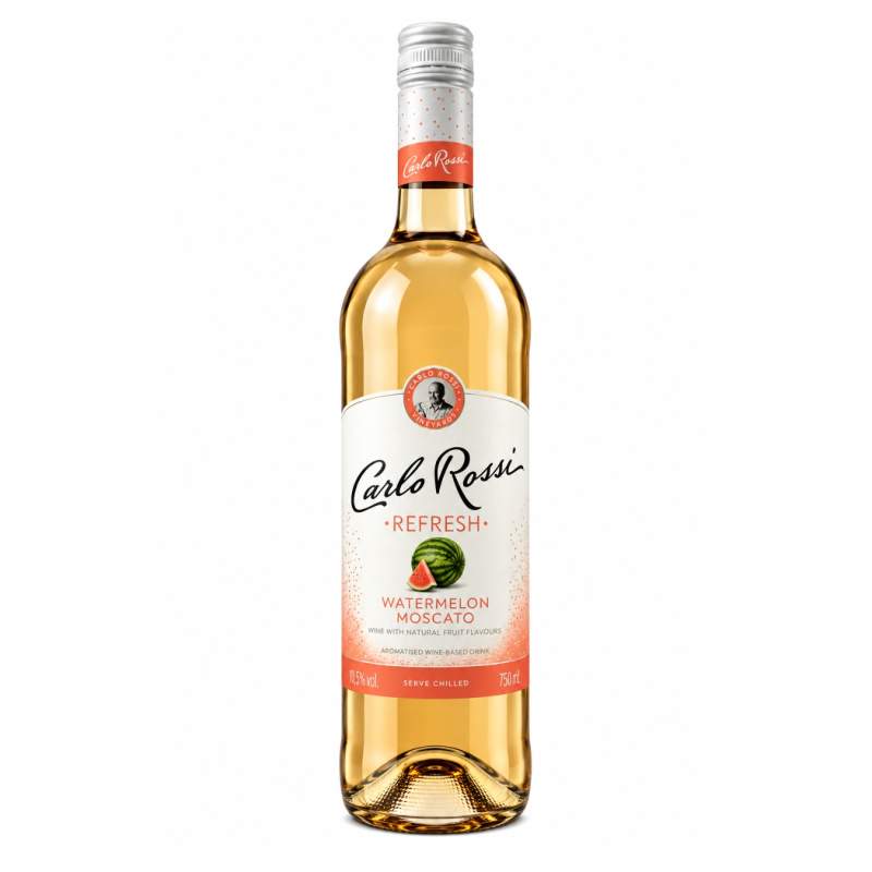 Carlo Rossi Refresh Watermelon Moscato 0,75l 10,5%