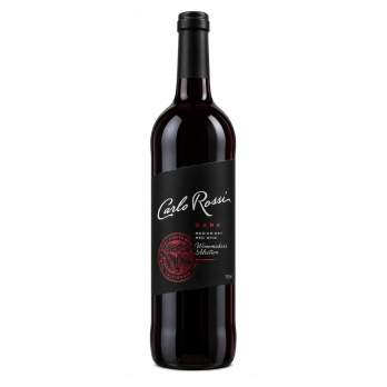 Wino Carlo Rossi Dark 0,75 l 12% – czerwone wino półsłodkie